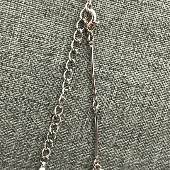 Tory Burch Signature Link Disc Logo Necklace - Picture 6 of 6